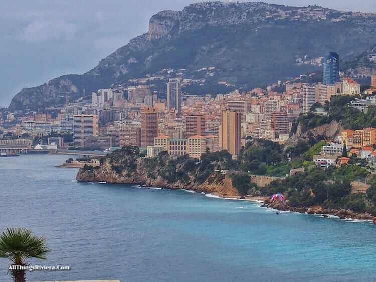 "Monaco seen from the train - 7 Wonders of the French Riviera"