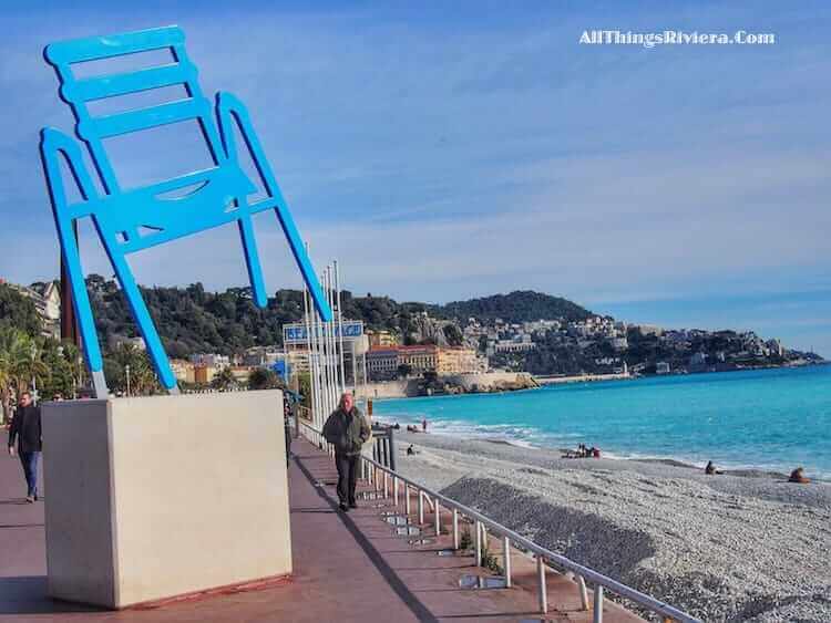 "Promenade des Anglais from Where it Starts"