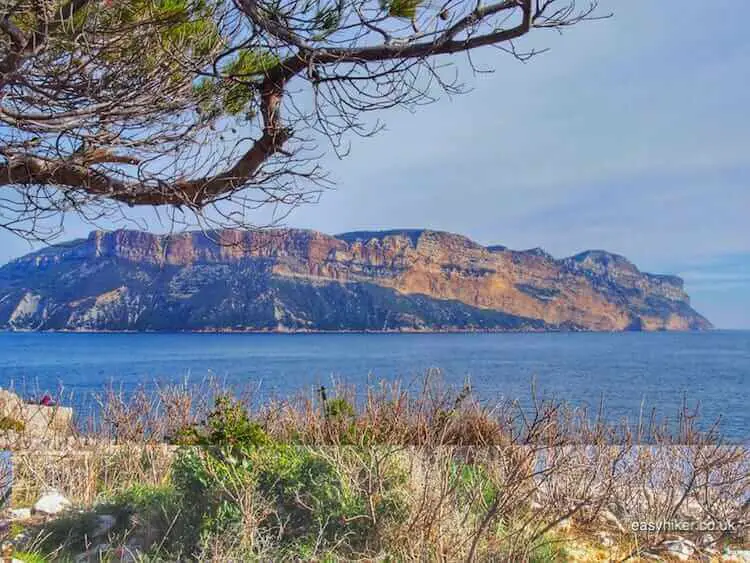 "Falaise de Soubeyrannes seen from Little Prince Trail"