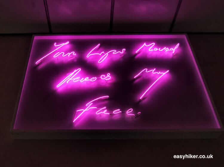 "Street Art in the City of London - Tracy Emin"