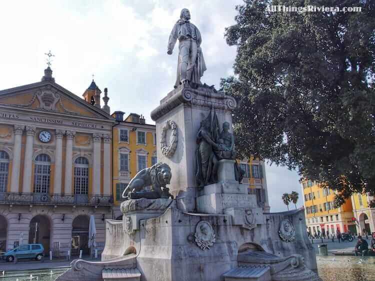 "Walk Along the Baie des Anges to Place Garibaldi"