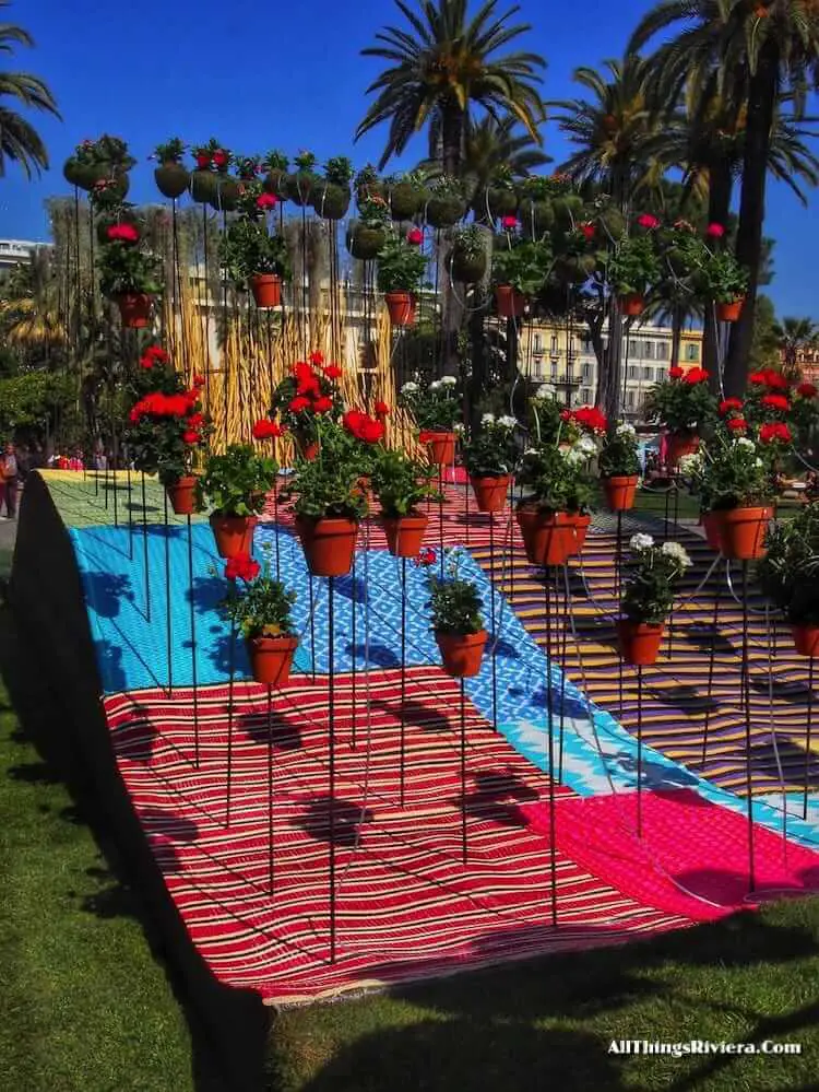 "The city of Nice's participation to the French Riviera Garden Festival"