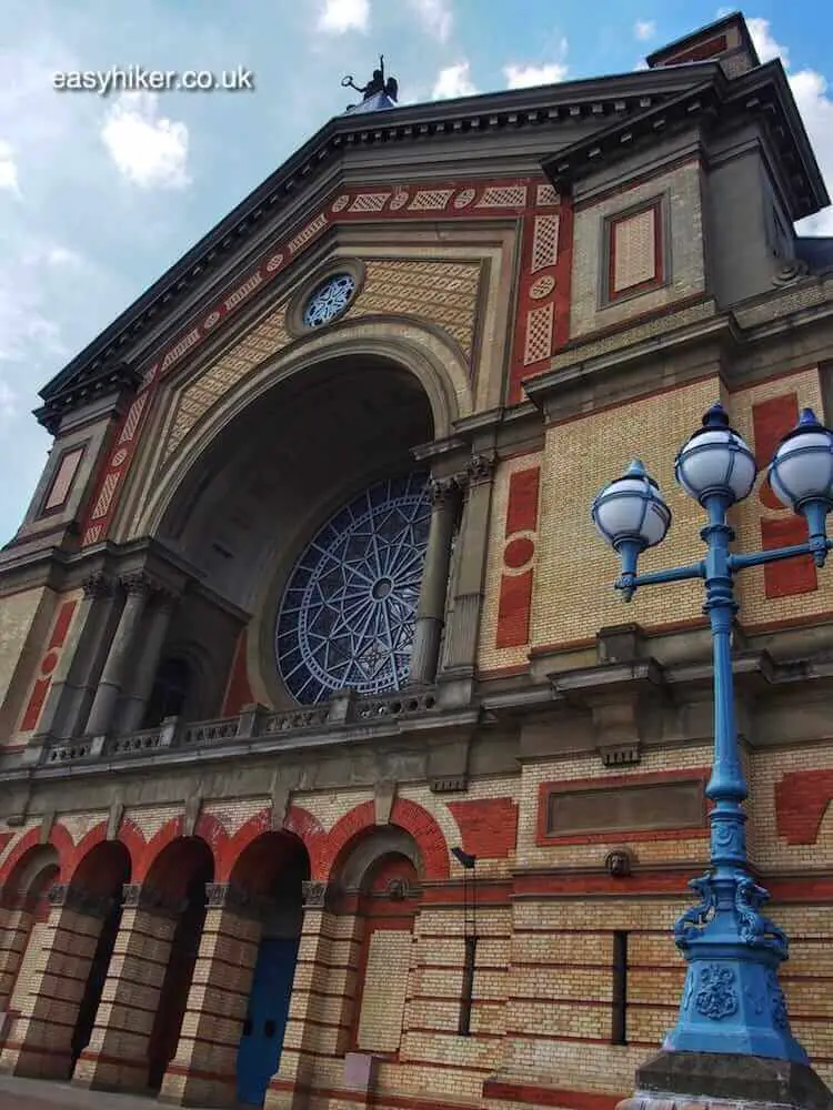 "Ally Pally aka Alexandra Palace entrance"