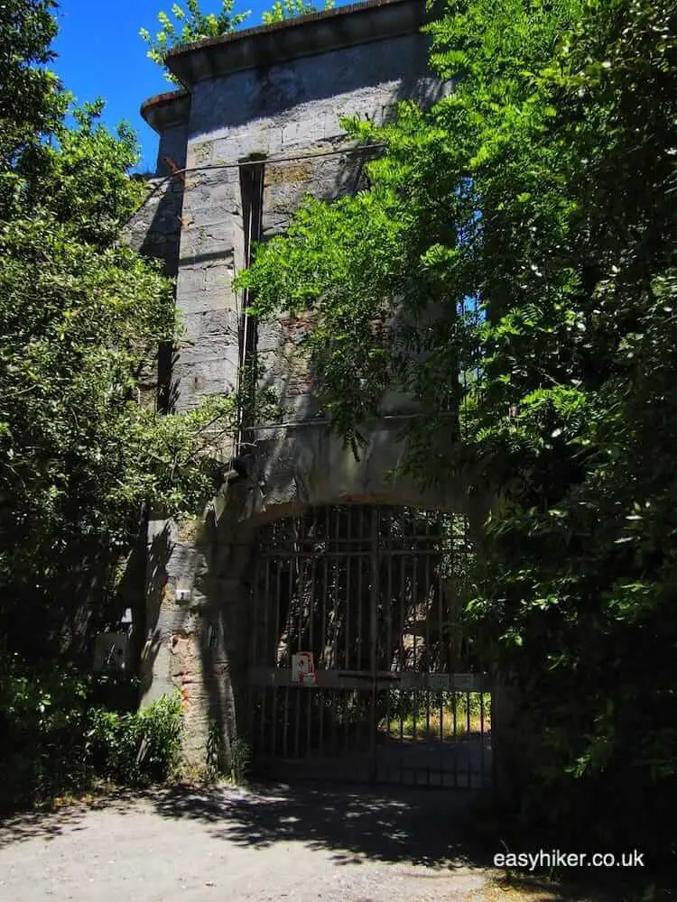 "gated fortress in Genoa"