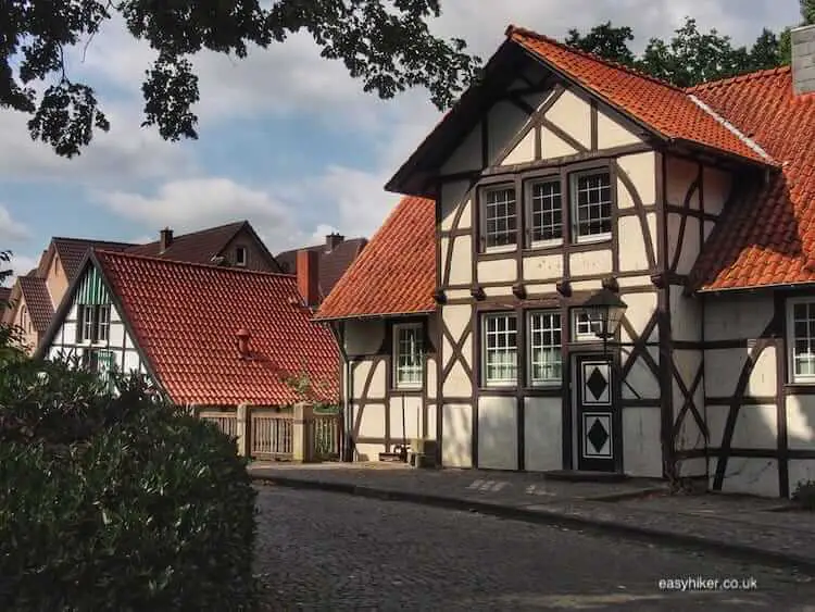 "timbered houses in Ladberg - Haywain of the Teutoburg Forest" 