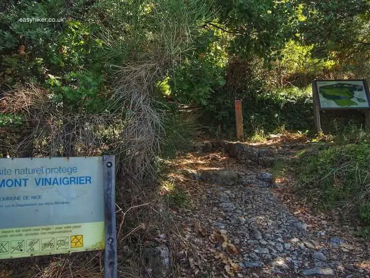"walk on the wild side in Parc Vinaigrier in Nice"