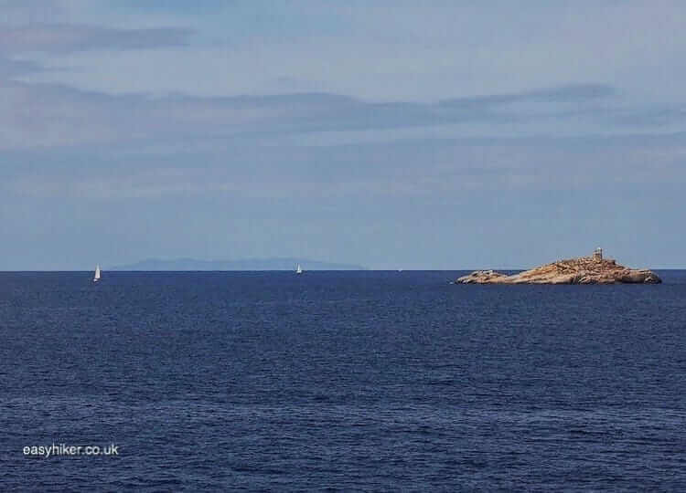 "small island along Elba"