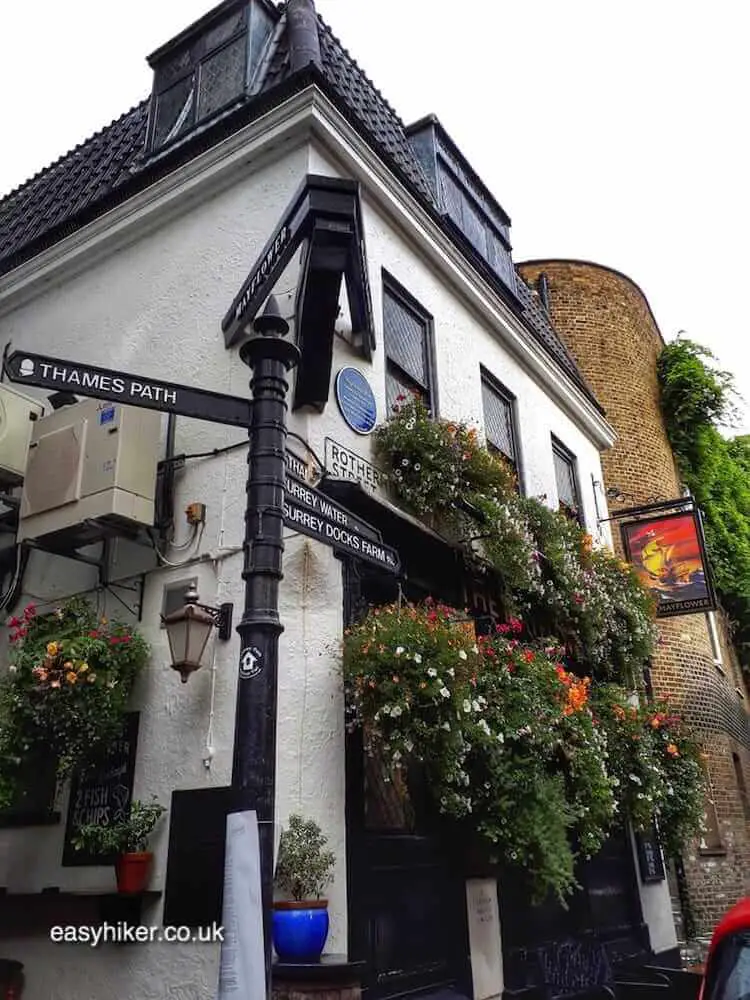 "Mayflower pub -  ghosts of East London"