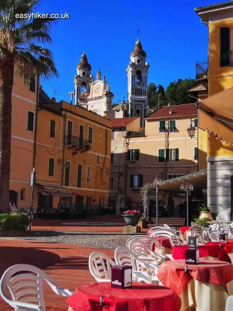 "Laigueglia - Italian Riviera Seen From the Train"