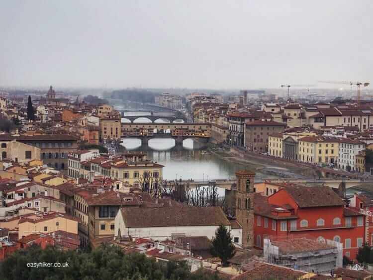 "Florence and the Arno"