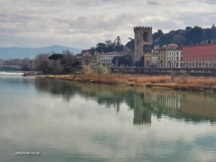 "Florence and the Arno - into its bucolic parts"