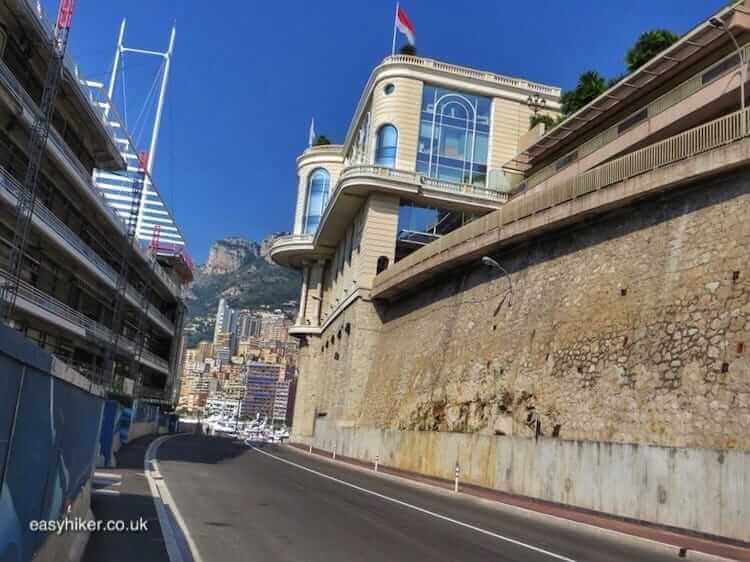 "Monaco from end to end via Formula 1 route"