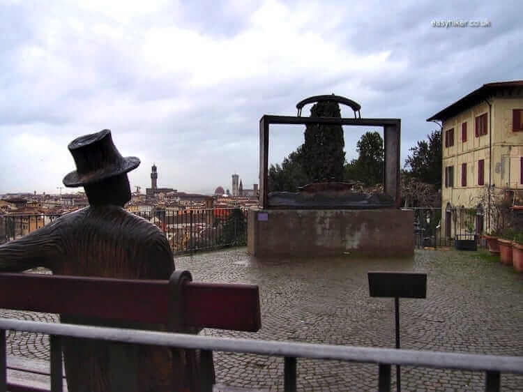 "in Rose Garden in Oltrarno Frumpier Sister of Florence"