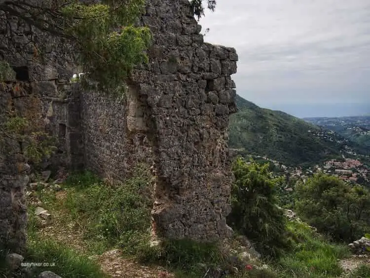 "parts of the Ruins of Old Aspremont"