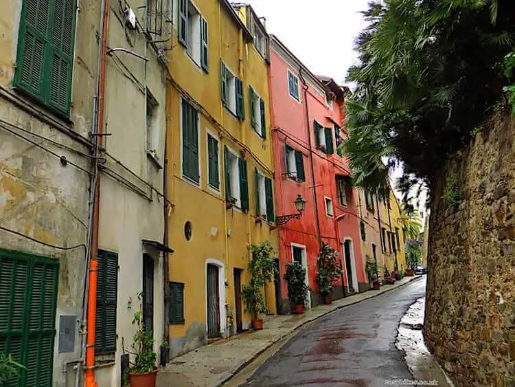 "Sanremo - Italian Riviera Seen From the Train"