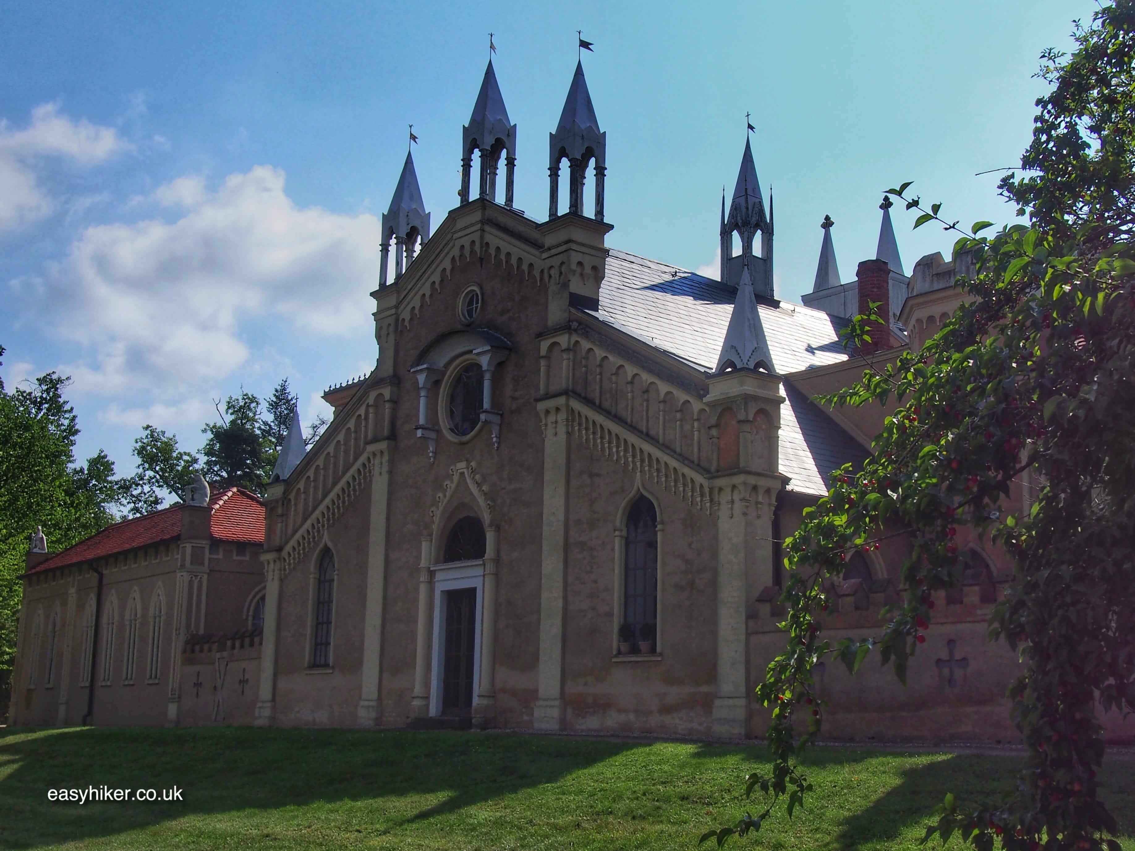 "famous church in the Garden Kingdom of Woerlitz-Dessau"