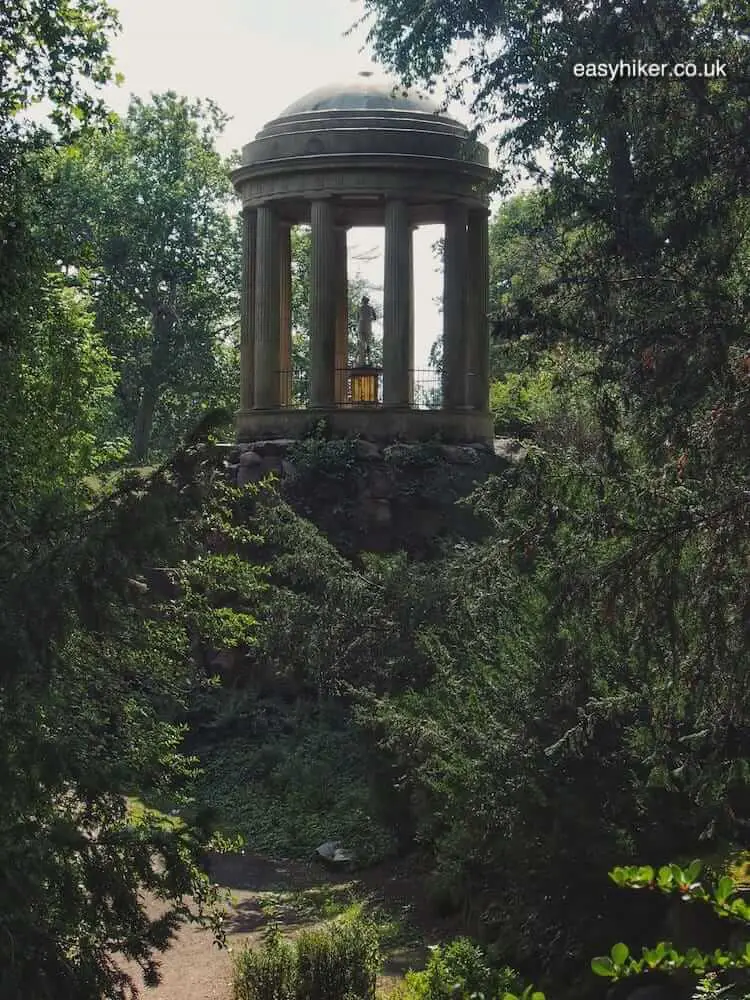 "playful statues in the Garden Kingdom of Woerlitz-Dessau"