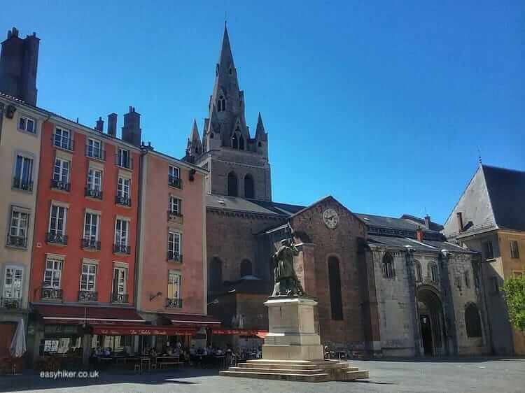 "town square in Grenoble  surviving in the Land of Ice and Snow"