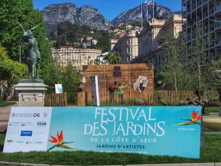 "French Riviera Garden Festival  in Menton"