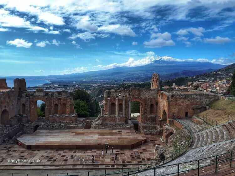 "amphitheatre in Taormina"