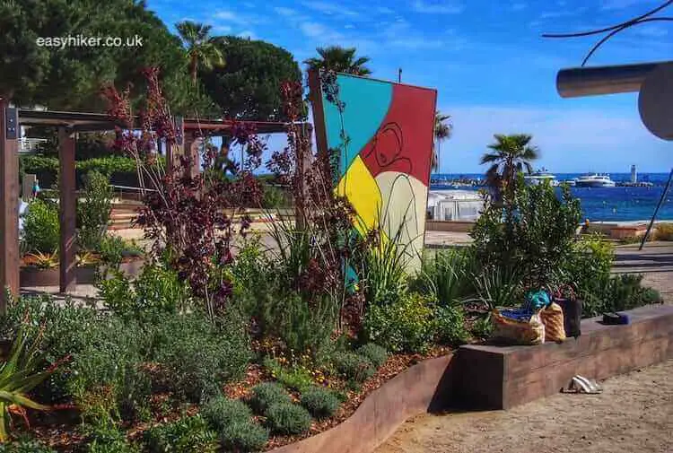 "French Riviera Garden Festival entry Juan Les Pins"