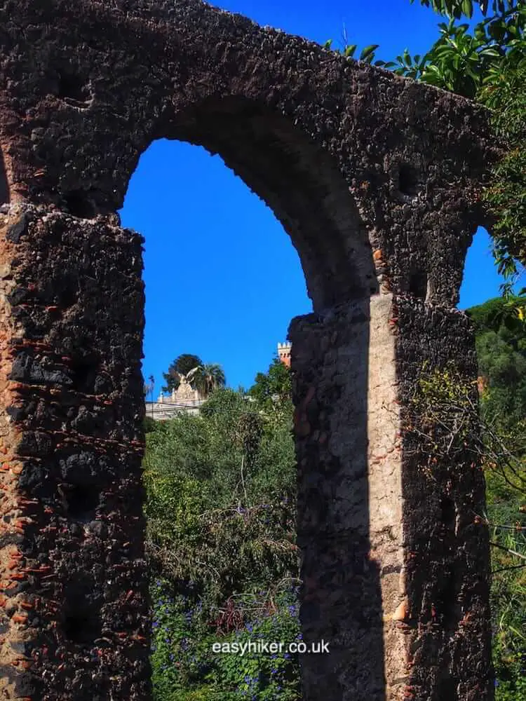 "remains of aqueduct"