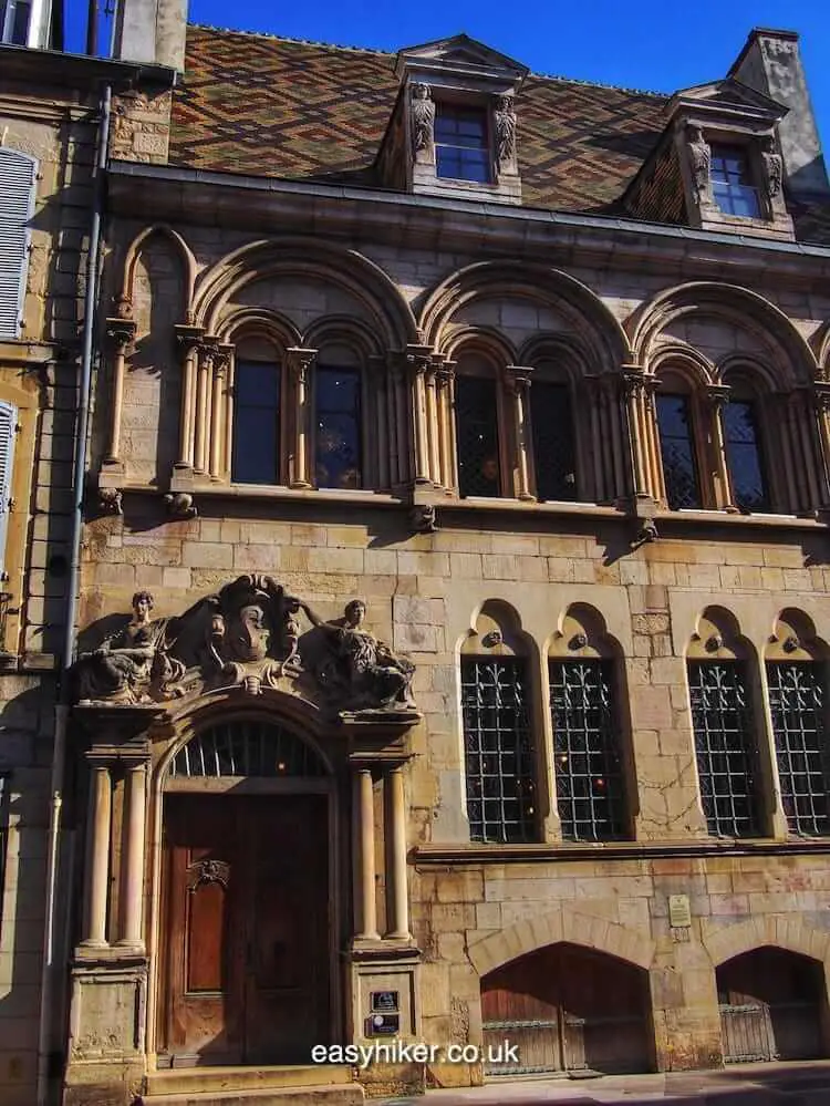 "see old houses on a Walk Through Dijon"