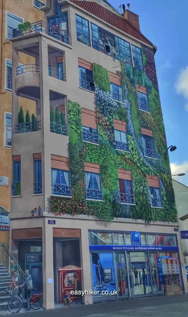 "Lyon Trinity of Traboules, Trompe l’Oeil and Trails for Urban Hiking"