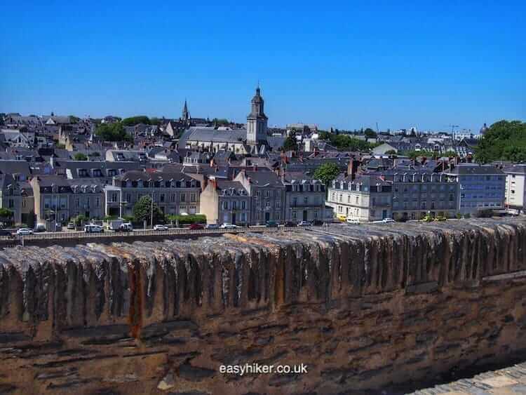 "River Promenades in Tours and Angers - panoramic views of Angers"