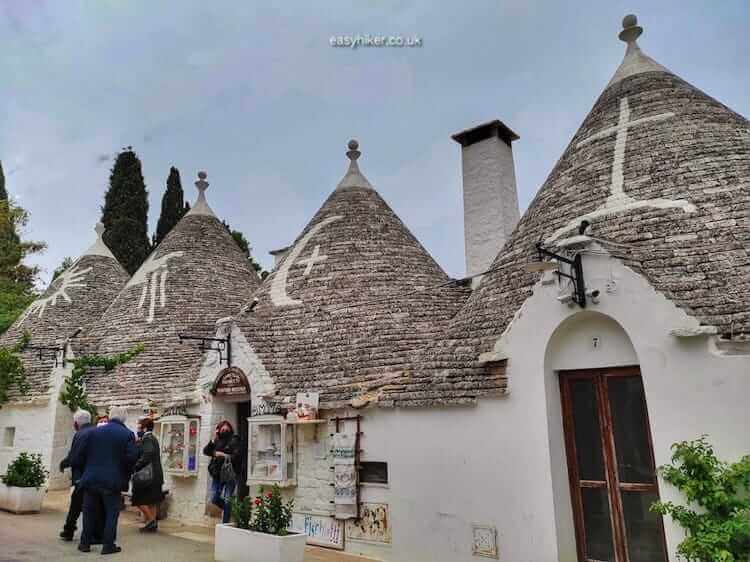 "shops on A Visit to the Trullo Town of Alberobello"