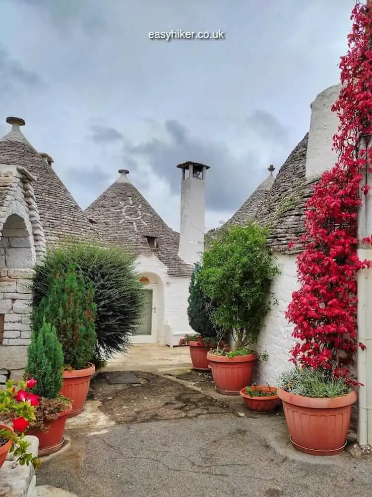 "some more residential trulli on A Visit to the Trullo Town of Alberobello"