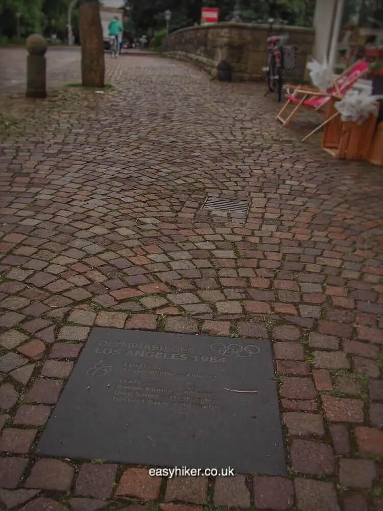 "Leisurely Canter Through Warendorf for Gold medal winners"