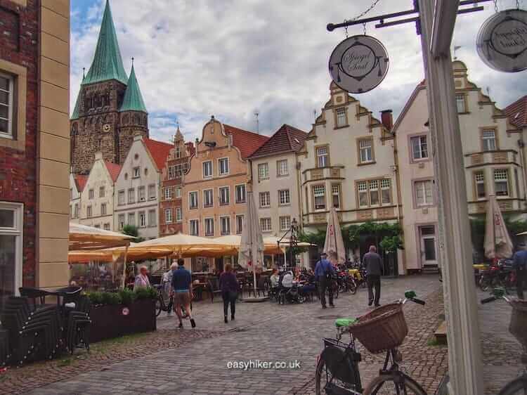 "a leisurely canter through Warendorf old town"