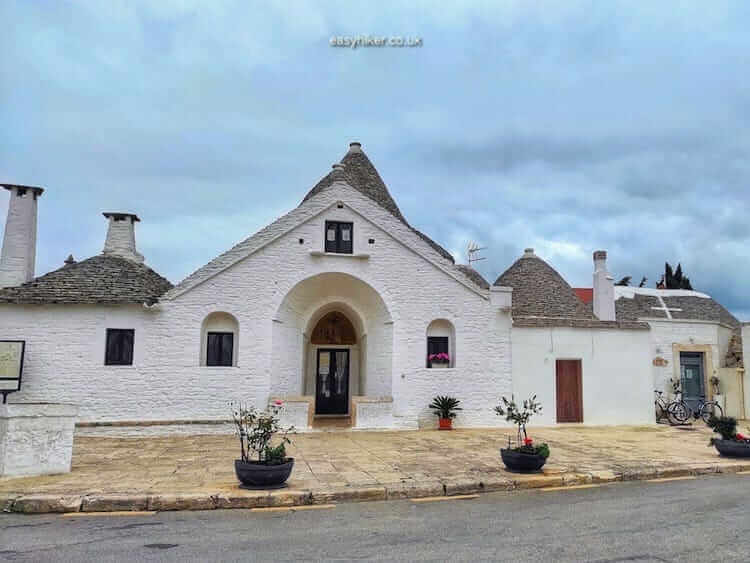 "2 level trullo on A Visit to the Trullo Town of Alberobello"