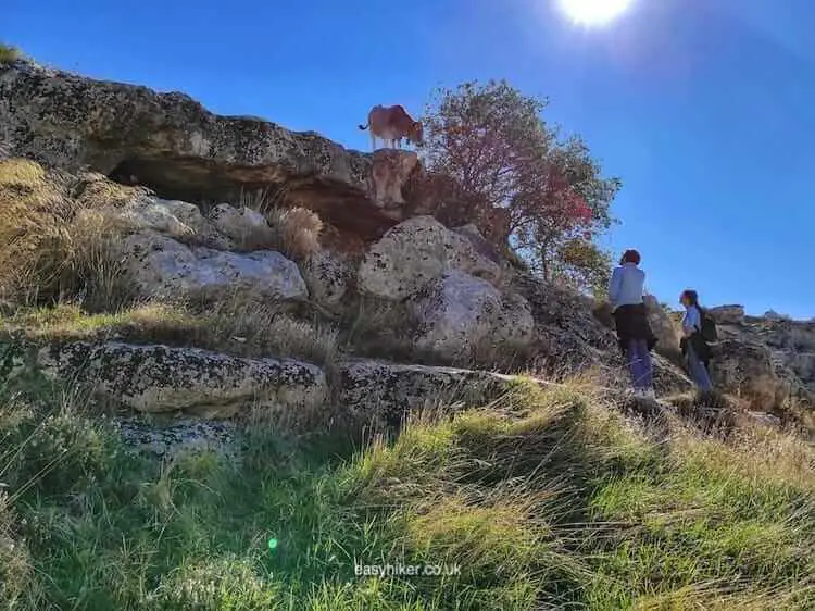 "Hiking in Matera"