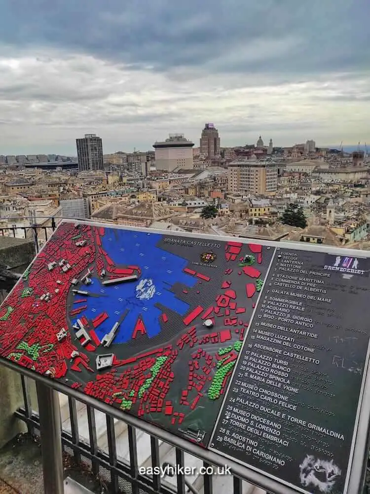 "The Castelletto in Genoa: A Hill With a View"