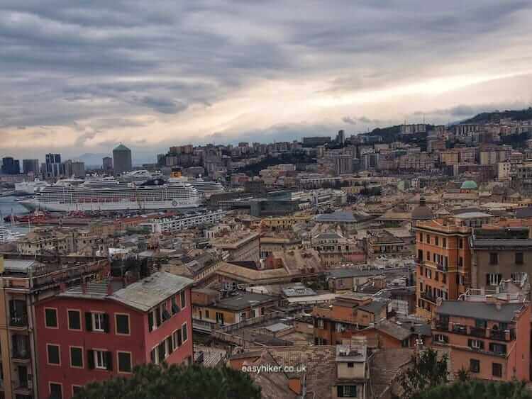 "The Castelletto in Genoa: A Hill With a View"