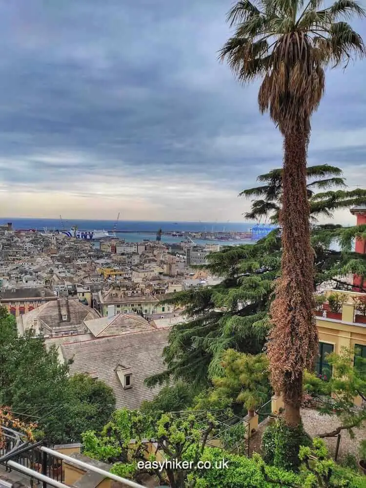 "The Castelletto in Genoa: A Hill With a View"