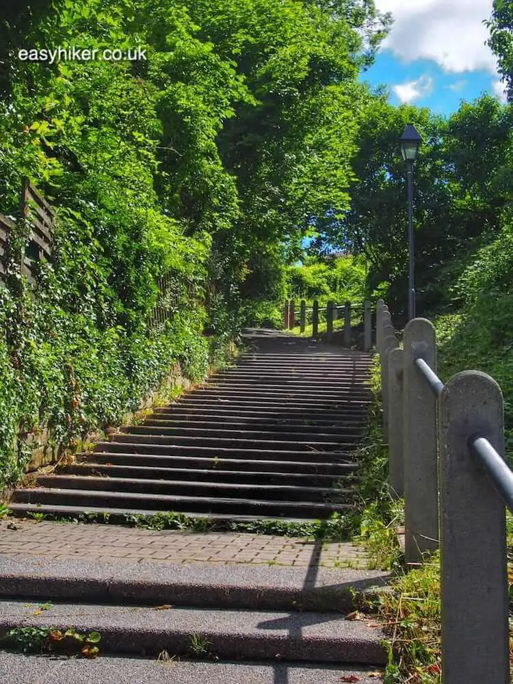 "Stairways to More Stairways on the Stäffeles of Stuttgart"