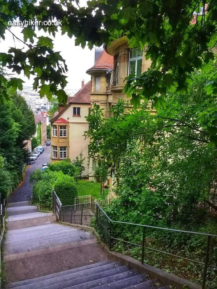 "Stairways to More Stairways on the Stäffeles of Stuttgart"