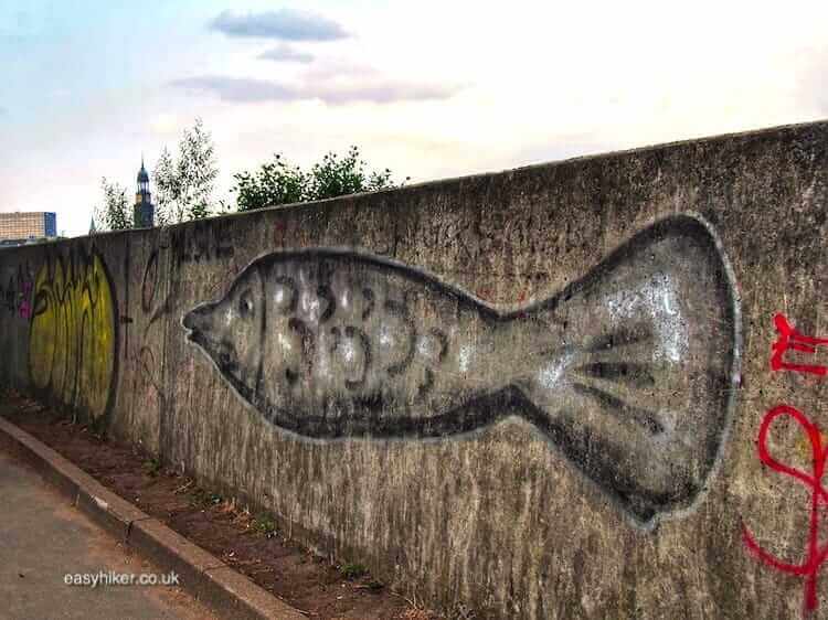 "Walking with the Fishes in Hamburg Harbour"