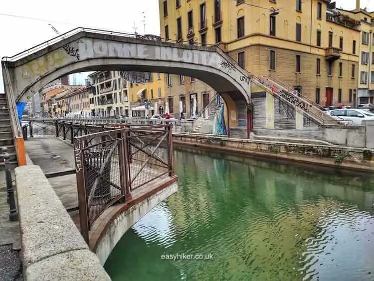 "A Walk Along the Canals of Milan"