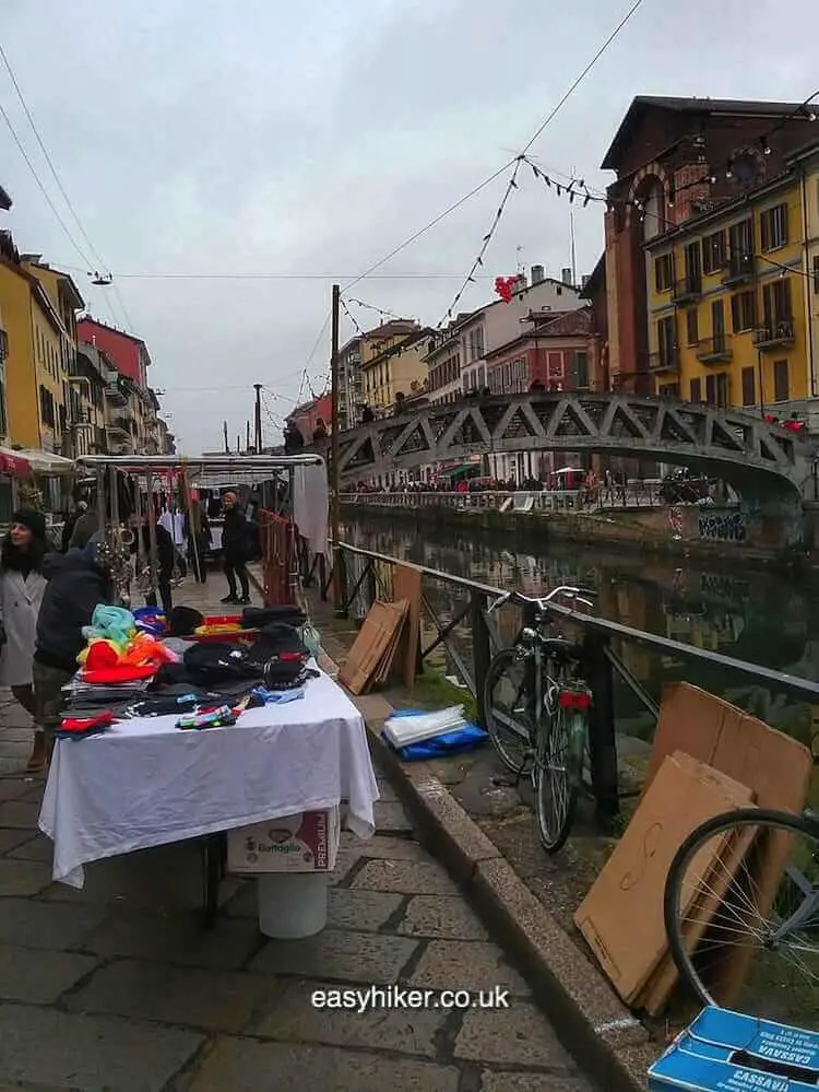 A Walk Along the Canals of Milan
