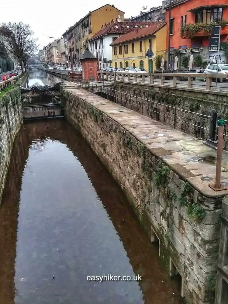 "A Walk Along the Canals of Milan"