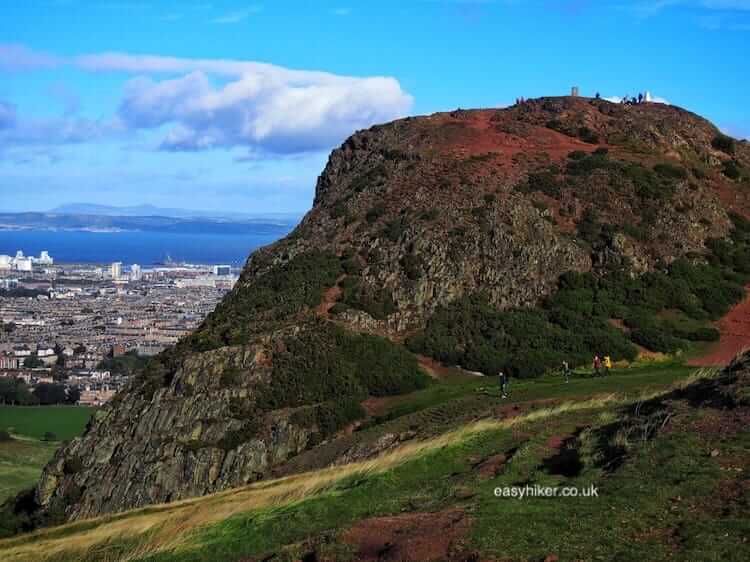 "Climbing Up Arthur’s Seat In Edinburgh"